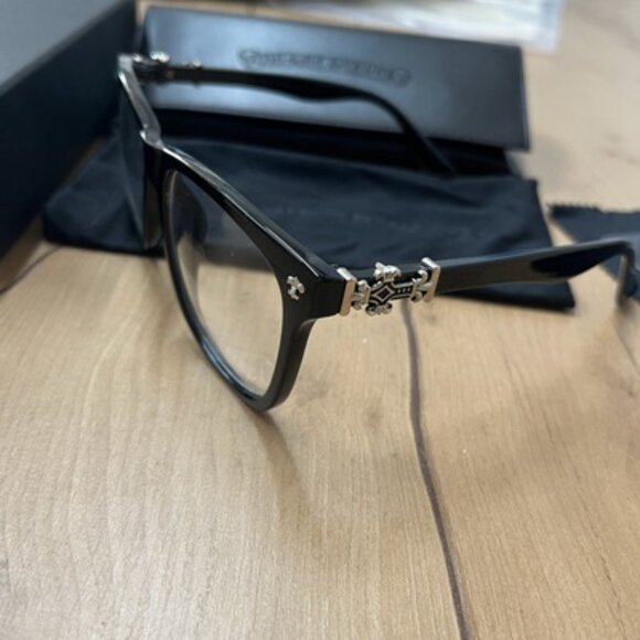 Chrome Hearts black frame glasses - Picture 4 of 8